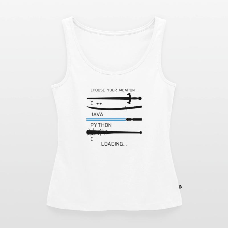 Coding Java Programmierer Beruf Geschenk Frauen Premium Organic Tank Top