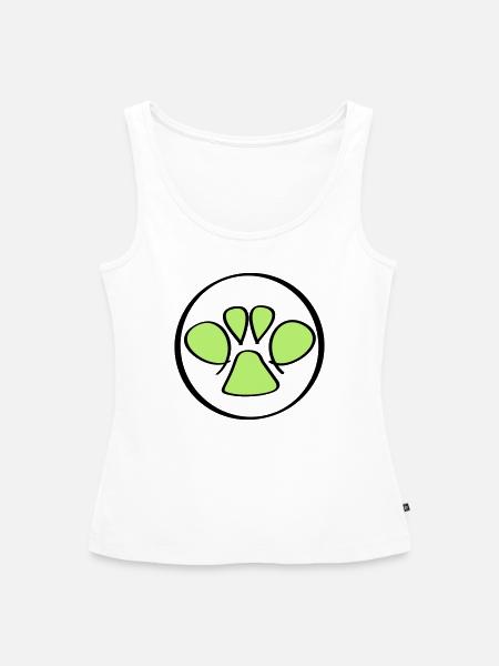pfote - Frauen Premium Organic Tank Top - Weiß