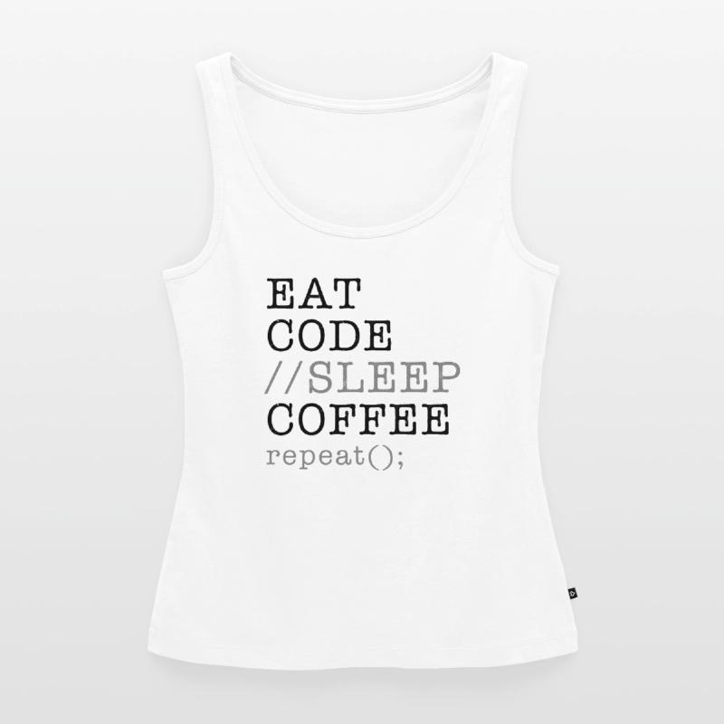 Computer Science Python Programmer Eat Code Sleep Women’s Premium Organic Tank top