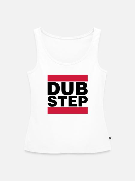 Dubstep - Frauen Premium Organic Tank Top - Weiß