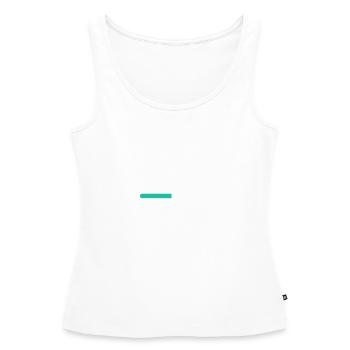 Schwester 2023 - Frauen Premium Organic Tank Top - Weiß - Vorne - AI Model Female 172 light (172cm)