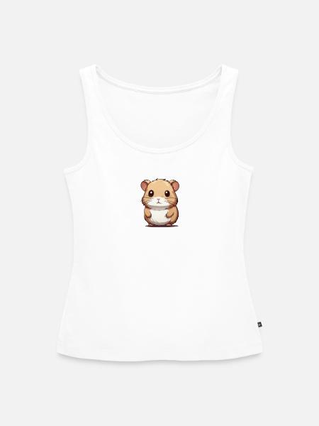 Small but Clumsy - Frauen Premium Organic Tank Top - Weiß