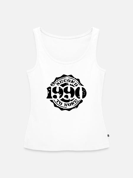 1990 - Second to None - Frauen Premium Organic Tank Top - Weiß