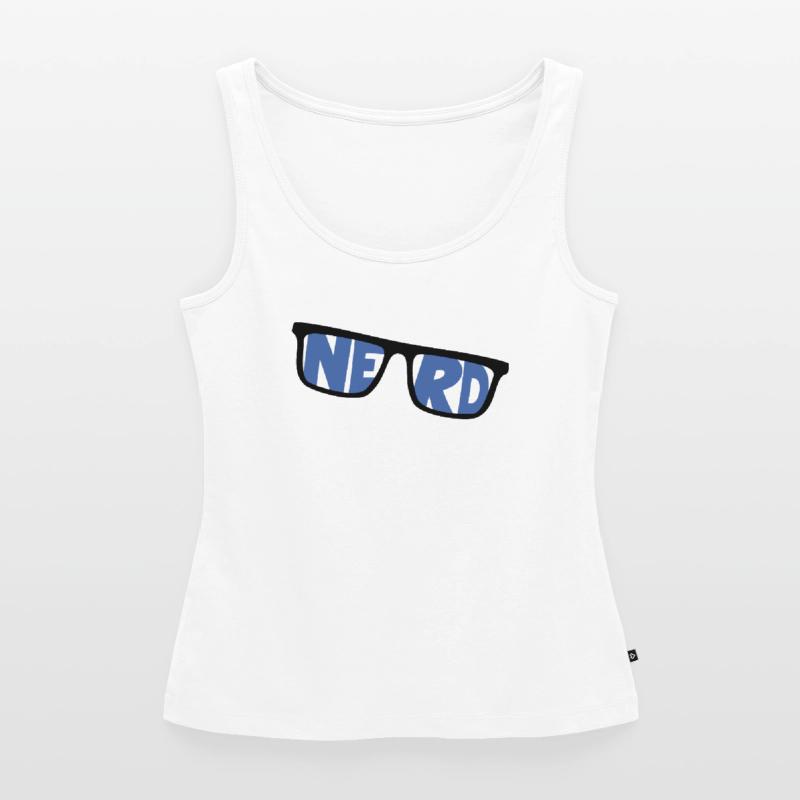 nerd coder server download cyberspace programmer Frauen Premium Organic Tank Top