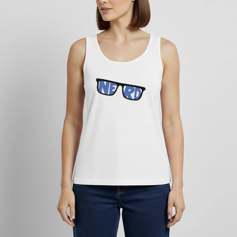 nerd coder server download cyberspace programmer Frauen Premium Organic Tank Top