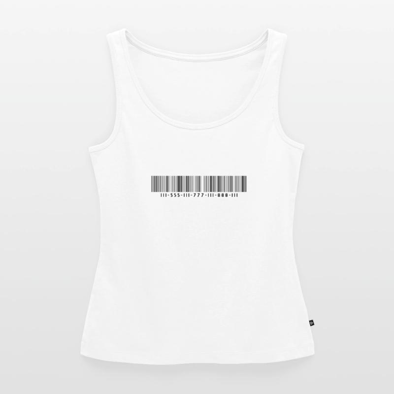 Barcode bar code strip codes Women’s Premium Organic Tank top