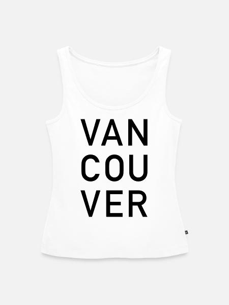 Vancouver - Frauen Premium Organic Tank Top - Weiß