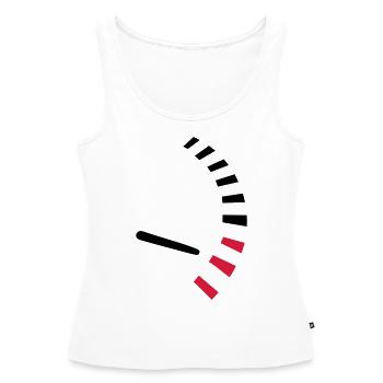 Tacho - Frauen Premium Organic Tank Top - Weiß - Vorne - AI Model Female 172 light (172cm)