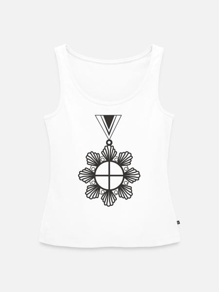 orden - Frauen Premium Organic Tank Top - Weiß
