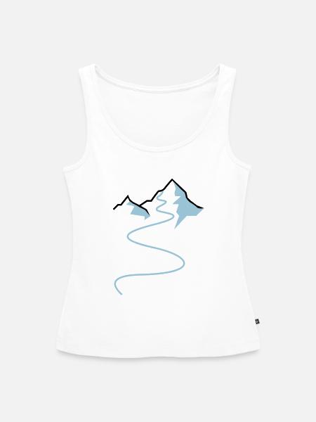 Powder - Frauen Premium Organic Tank Top - Weiß