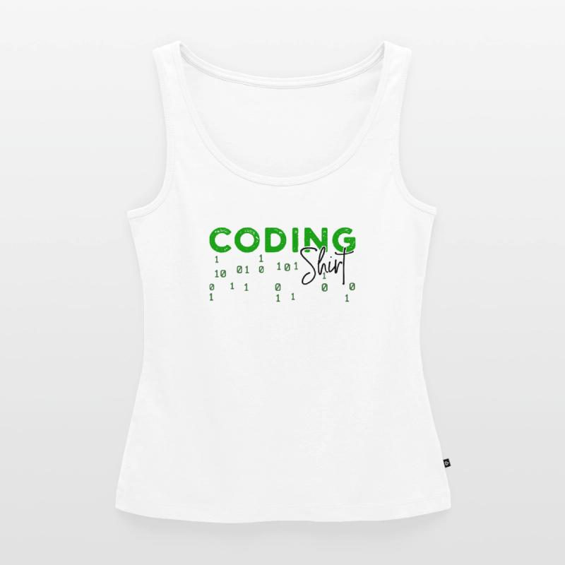 Coden Developer Programmer Web Developer Saying Women’s Premium Organic Tank top