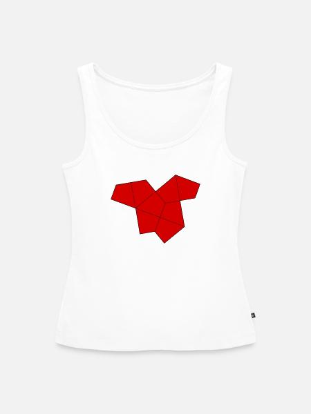 Einstein Parkett - Frauen Premium Organic Tank Top - Weiß