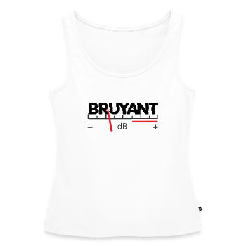 Laut - Frauen Premium Organic Tank Top - Weiß - Vorne - AI Model Female 172 light (172cm)