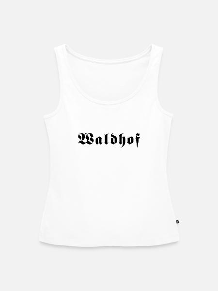 Waldhof - Frauen Premium Organic Tank Top - Weiß