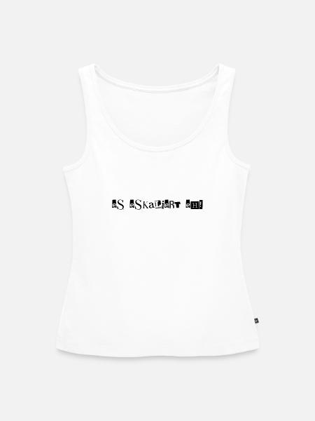 Es eskaliert eh! - Frauen Premium Organic Tank Top - Weiß