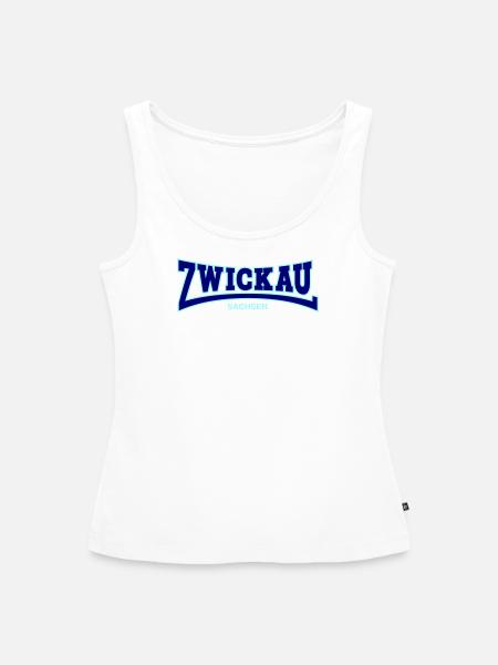 Zwickau - Frauen Premium Organic Tank Top - Weiß