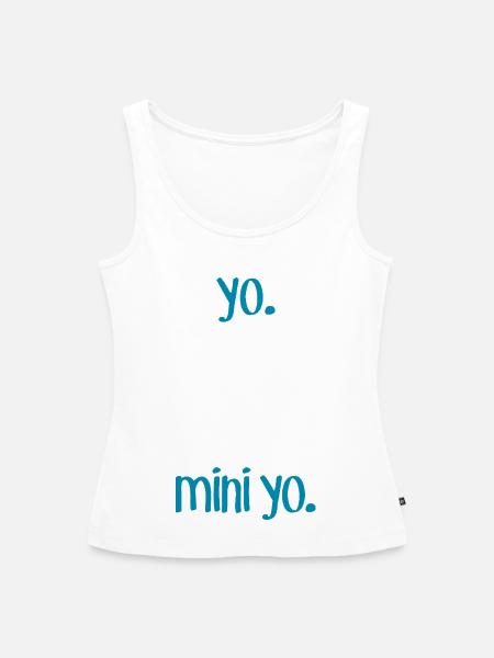 Ich & M Ich - Frauen Premium Organic Tank Top - Weiß