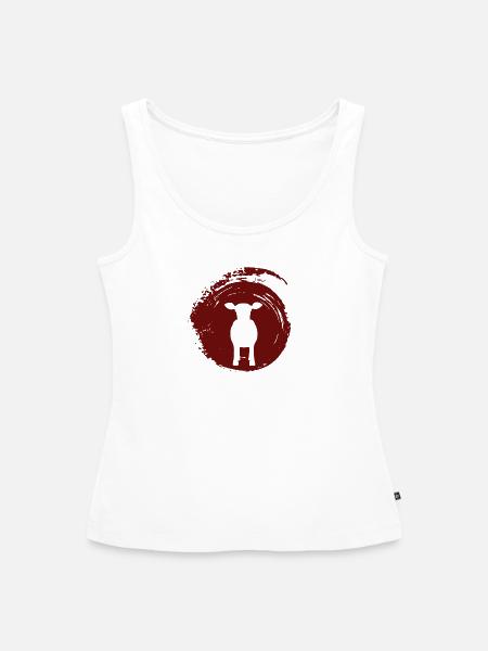 Rind Milch Rind - Frauen Premium Organic Tank Top - Weiß