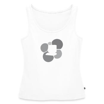 Computerarbeit Internet Internet - Frauen Premium Organic Tank Top - Weiß - Vorne - AI Model Female 172 light (172cm)