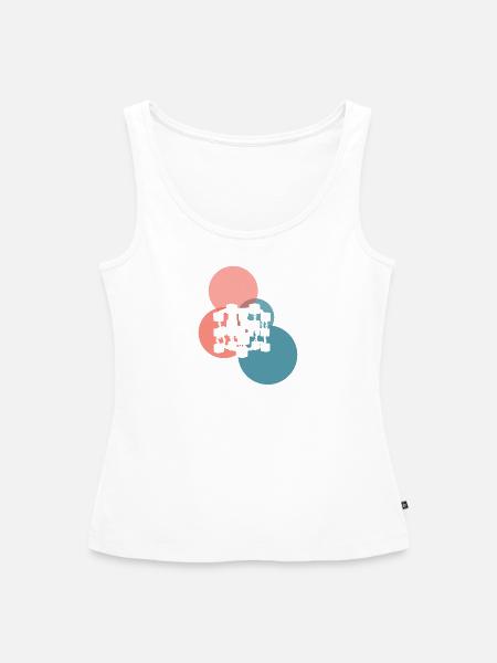Kryptowährung Blockchain Cryptowährung - Frauen Premium Organic Tank Top - Weiß