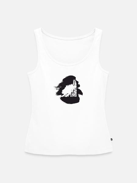 Rummel rollercoaster Achterbahn - Frauen Premium Organic Tank Top - Weiß