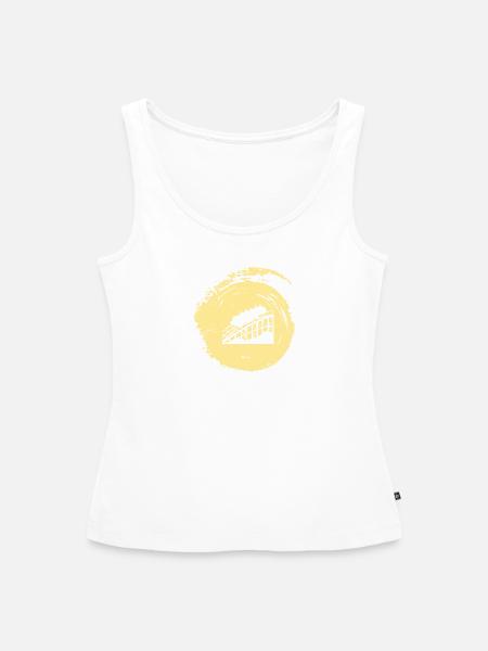 Riesenrad Kirmes - Frauen Premium Organic Tank Top - Weiß
