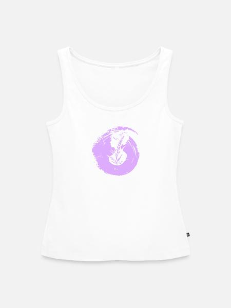 Veganerin Fleisch Vegan - Frauen Premium Organic Tank Top - Weiß