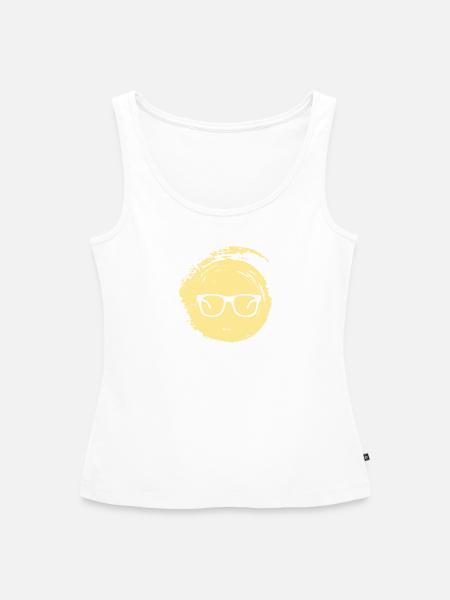Lesen Roman Leseratte - Frauen Premium Organic Tank Top - Weiß