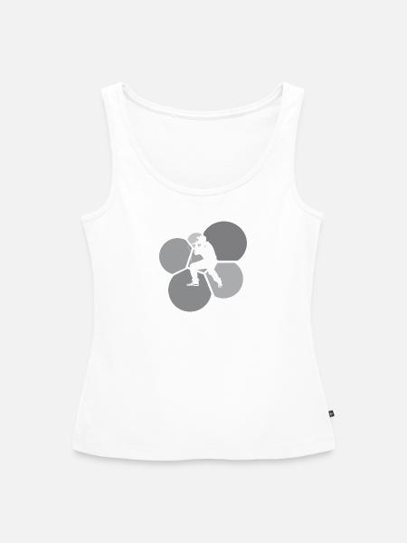 MC DJ Rapper - Frauen Premium Organic Tank Top - Weiß
