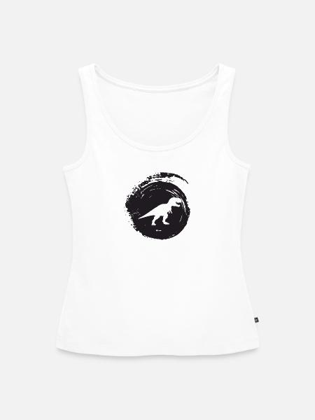 Dinosaurier Urzeit Museum - Frauen Premium Organic Tank Top - Weiß