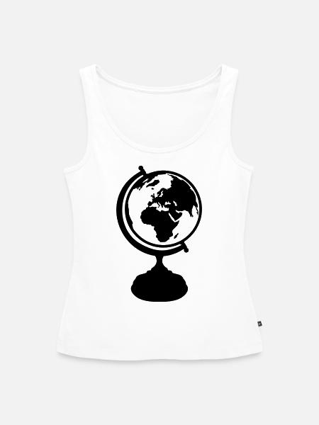 Globus - Frauen Premium Organic Tank Top - Weiß