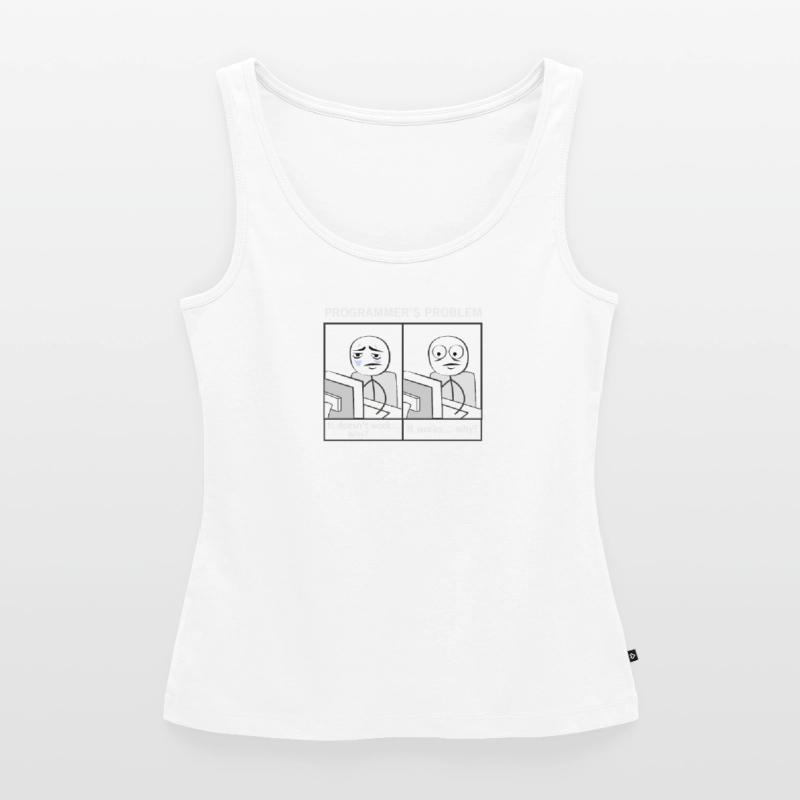 Informatiker Computer Nerd Software Coder Frauen Premium Organic Tank Top
