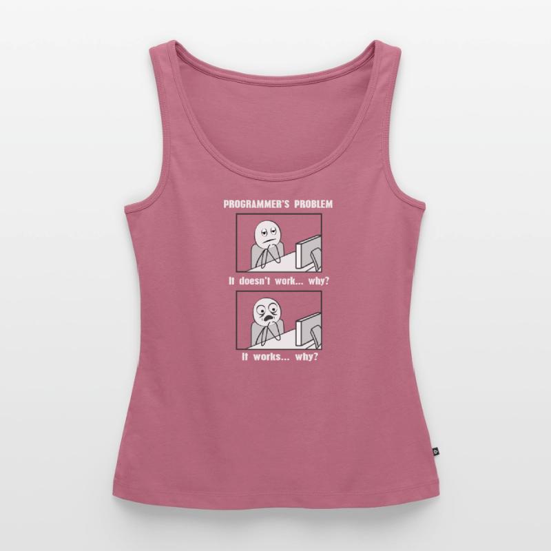 Computer Scientist Computer Nerd Software Coder Women’s Premium Organic Tank top