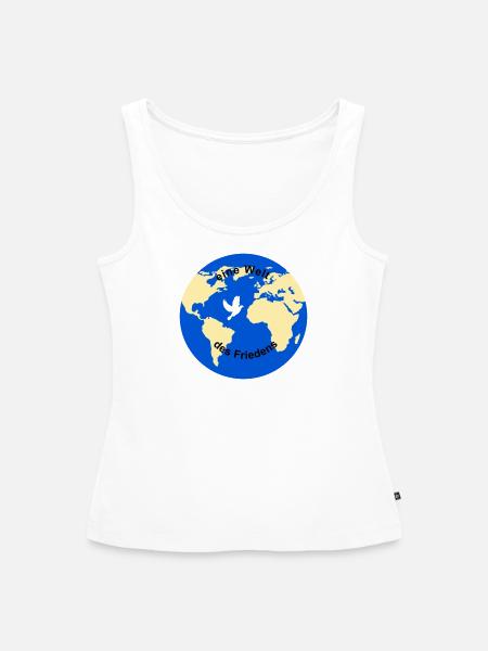 Globus de - Frauen Premium Organic Tank Top - Weiß