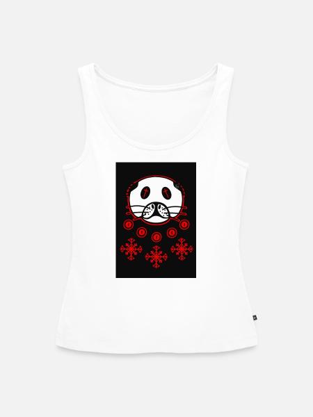 Death Seal - Frauen Premium Organic Tank Top - Weiß