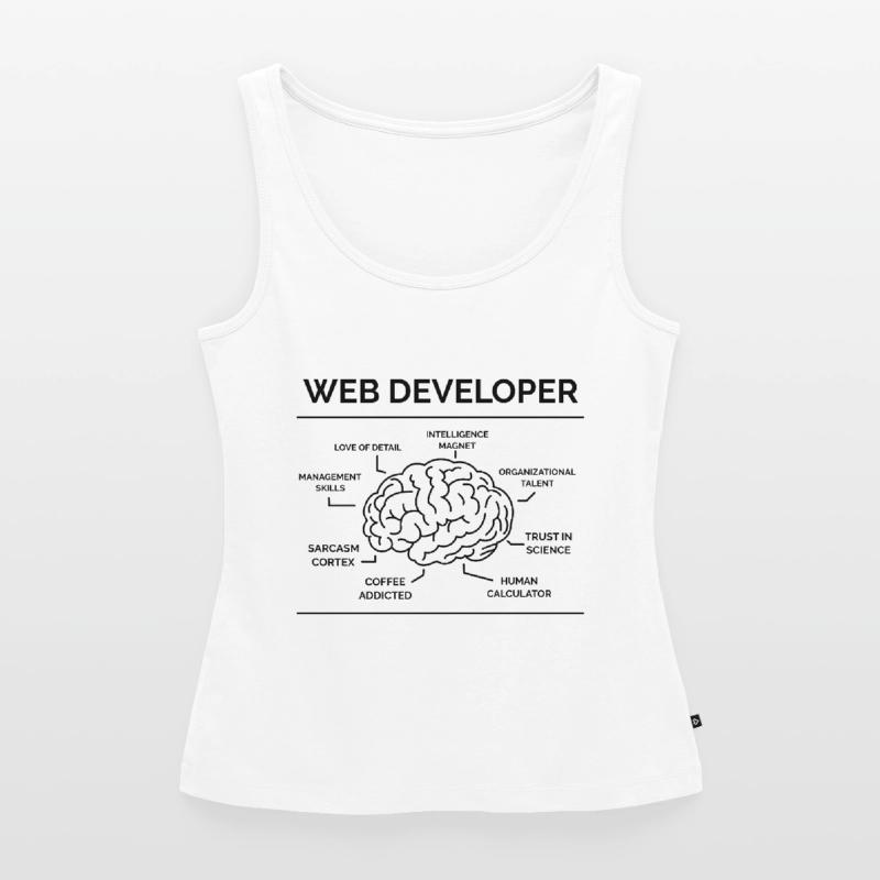Web Developer Programmer Women’s Premium Organic Tank top
