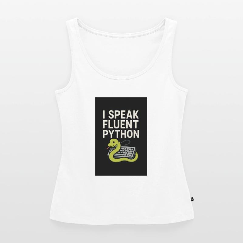 Python Coding Snake Women’s Premium Organic Tank top