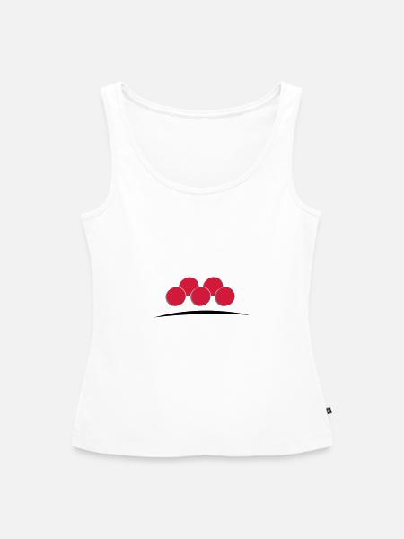 Bollenhut - Frauen Premium Organic Tank Top - Weiß