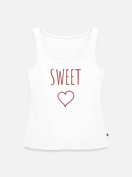 Schatz - Frauen Premium Organic Tank Top - Weiß
