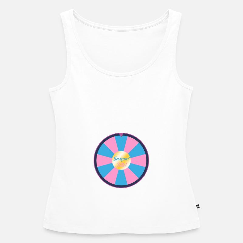 Wird es ein Junge oder ein Mädchen sein? - Frauen Premium Organic Tank Top - Weiß