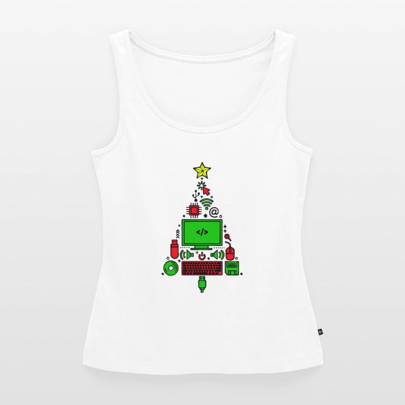 Code Computer Code Debug Skripting Programmierer Frauen Premium Organic Tank Top