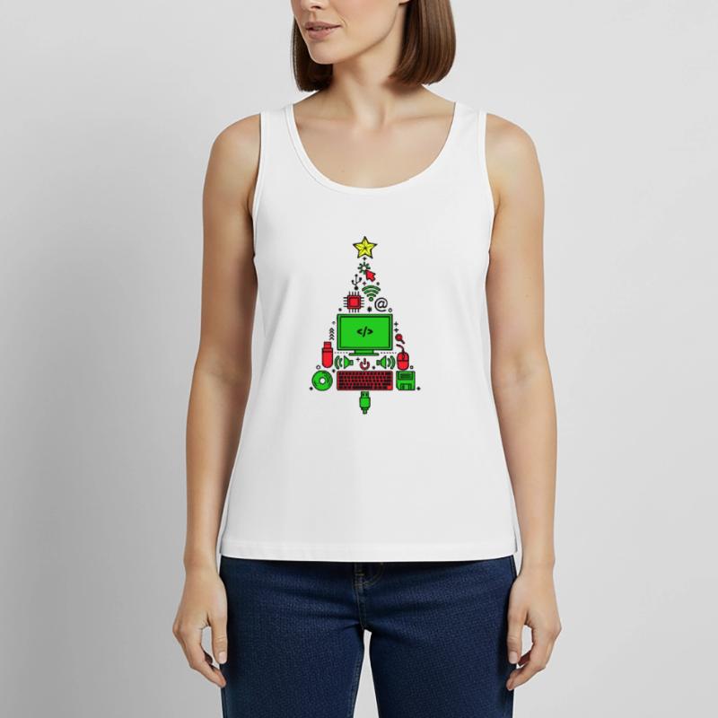 Code Computer Code Debug Skripting Programmierer Frauen Premium Organic Tank Top