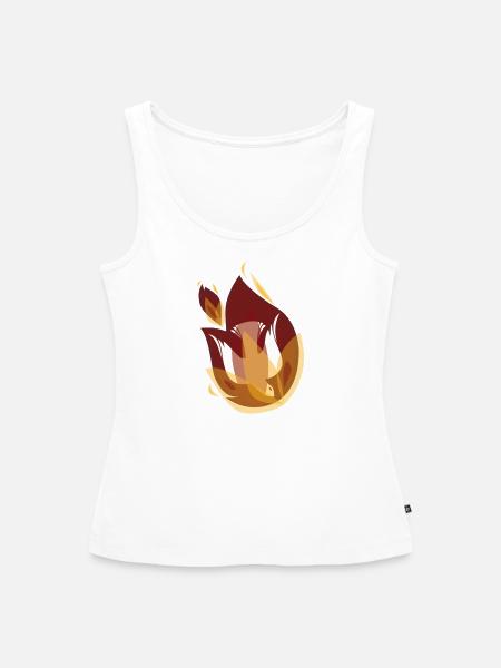 Heiliger Geist - Frauen Premium Organic Tank Top - Weiß