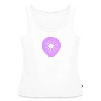 Biologie Evolution Studium - Frauen Premium Organic Tank Top - Weiß - Vorne - AI Model Female 172 light (172cm)