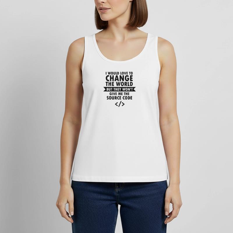 Programmer Gift Programming Computer Scientist Women’s Premium Organic Tank top