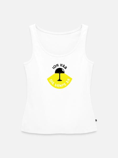 Die Lampe immer an - Frauen Premium Organic Tank Top -