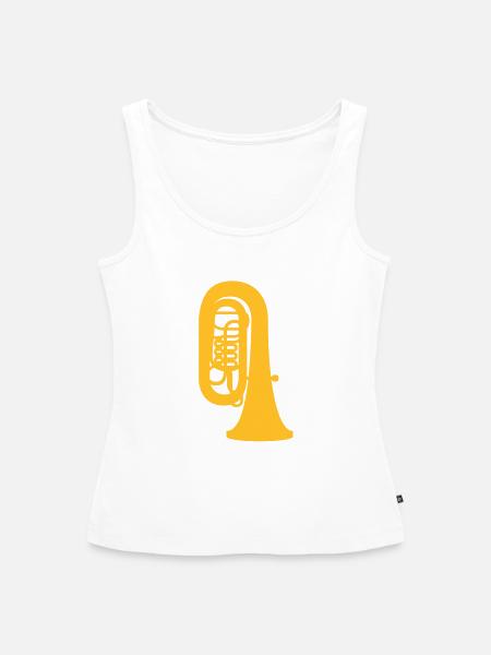 Tuba - Frauen Premium Organic Tank Top - Weiß