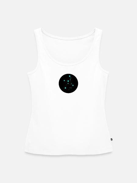 Sternzeichen Jungfrau - Frauen Premium Organic Tank Top - Weiß