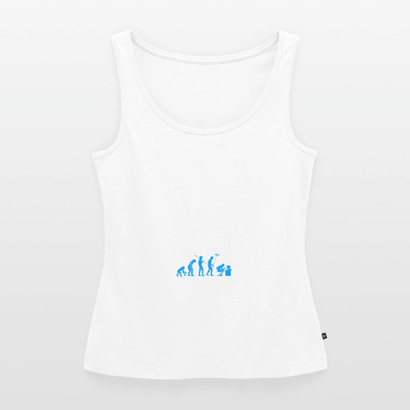 Software Engineers Programmer Coding Desk Frauen Premium Organic Tank Top