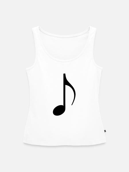 note - Frauen Premium Organic Tank Top - Weiß